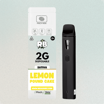 2G Lemon Pound Cake Live Resin Disposable image 0