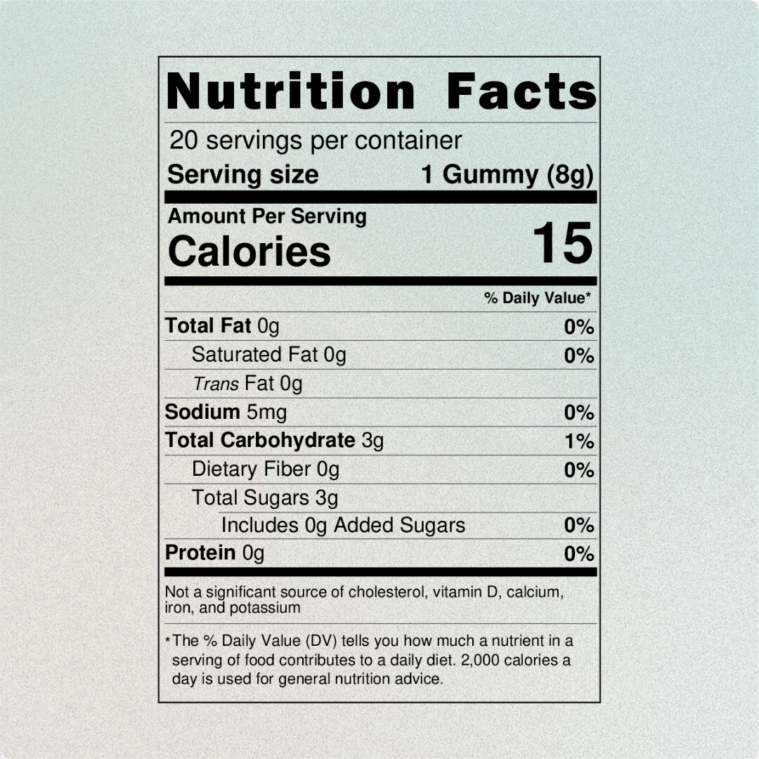 200MG Gummies Package | 20 Pack image 3