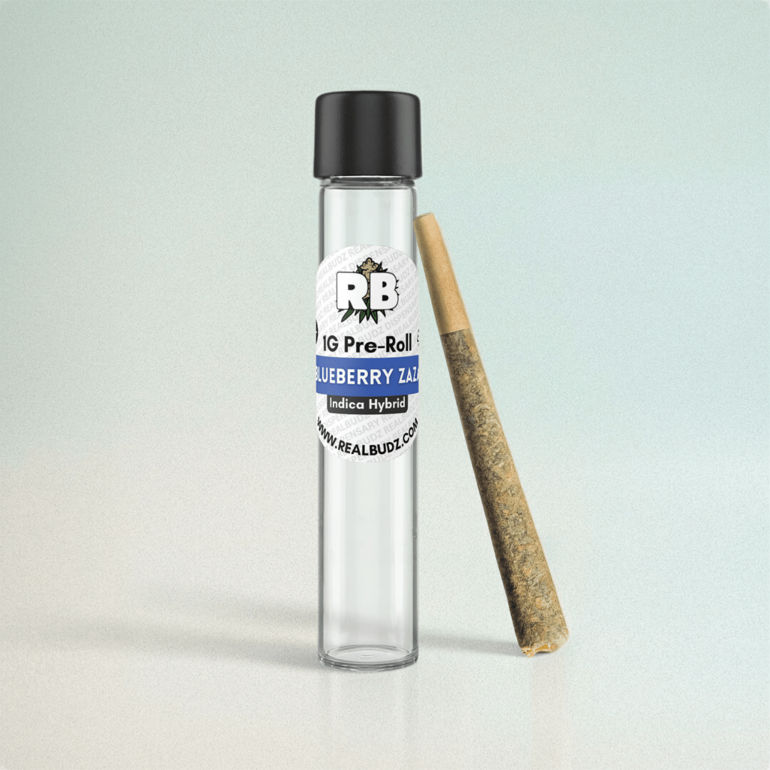 Blueberry Zaza Pre-Roll | 1G image 0