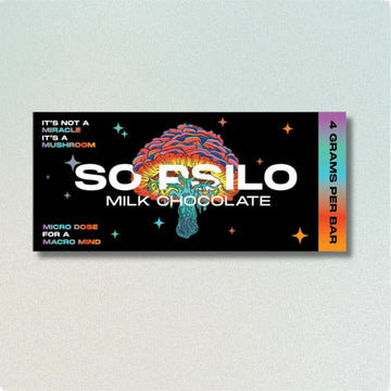 Magic Mushroom Chocolate Bar - Milk Chocolate image 0