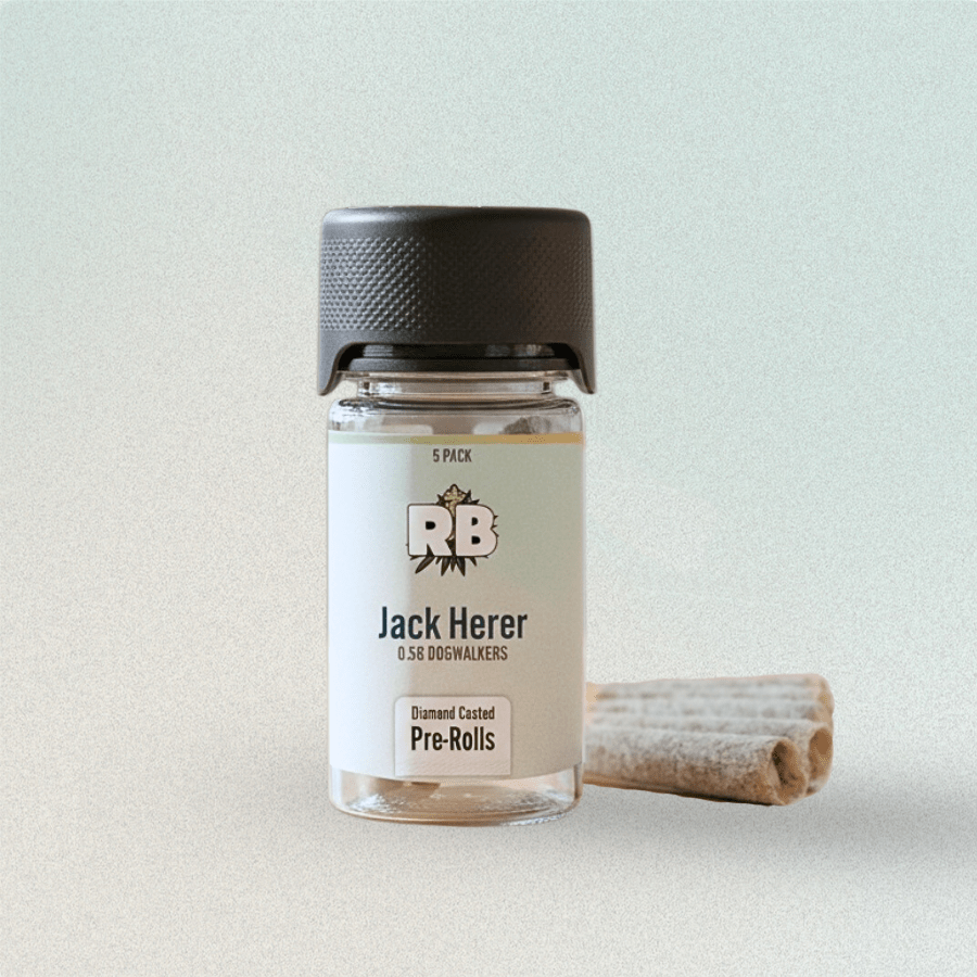 Mini Diamond Dogwalkers | Jack Herer image 0