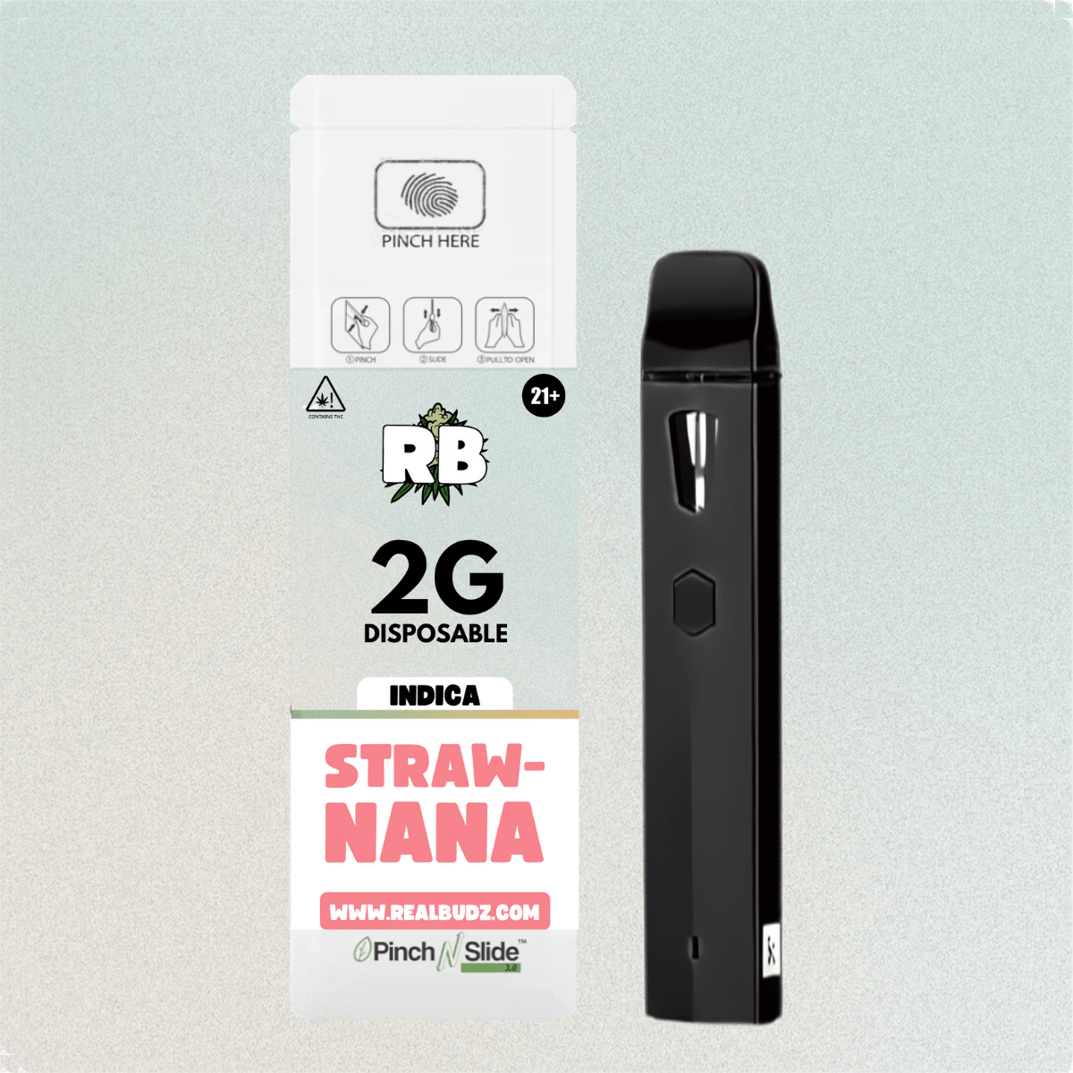 2G Strawnana Live Resin Disposable image 0