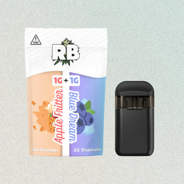 2G Dual Chamber | Blue Dream + Apple Fritter image 0