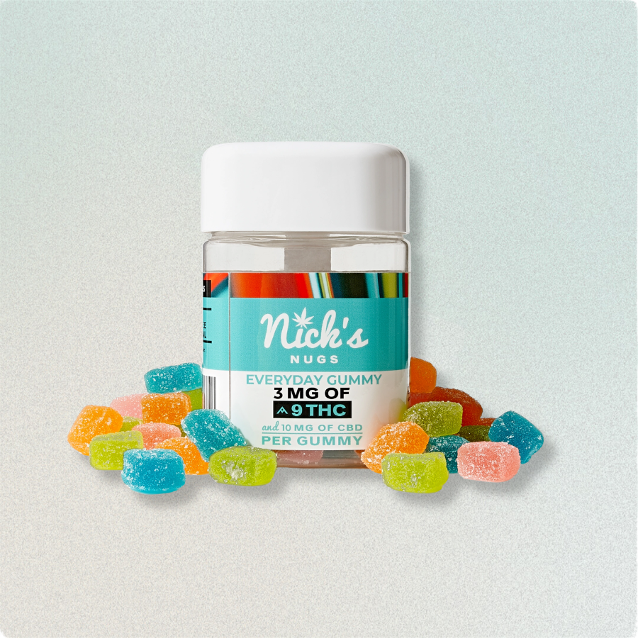 Nick's Nugs Everyday Microdose Gummies
