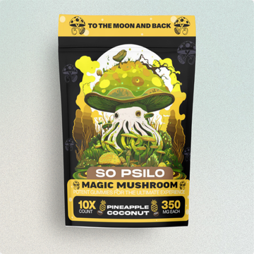 10 Pack Magic Mushroom Gummies | Pineapple Coconut