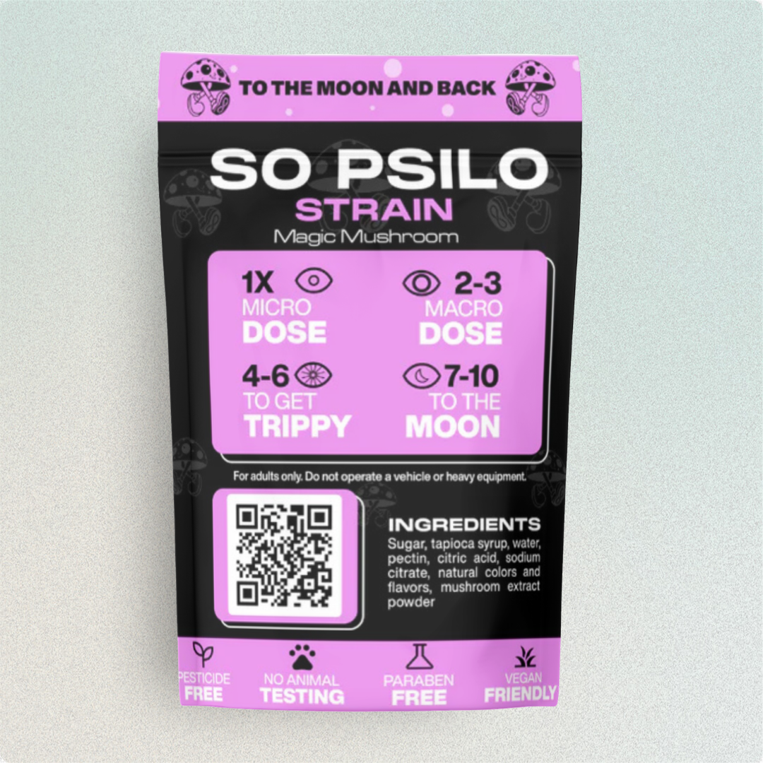 10 Pack Magic Mushroom Gummies | Mixed Berry