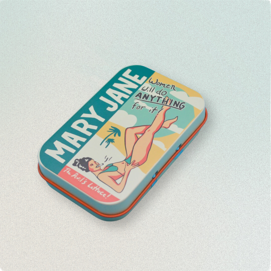 Mary Jane Stash Tin
