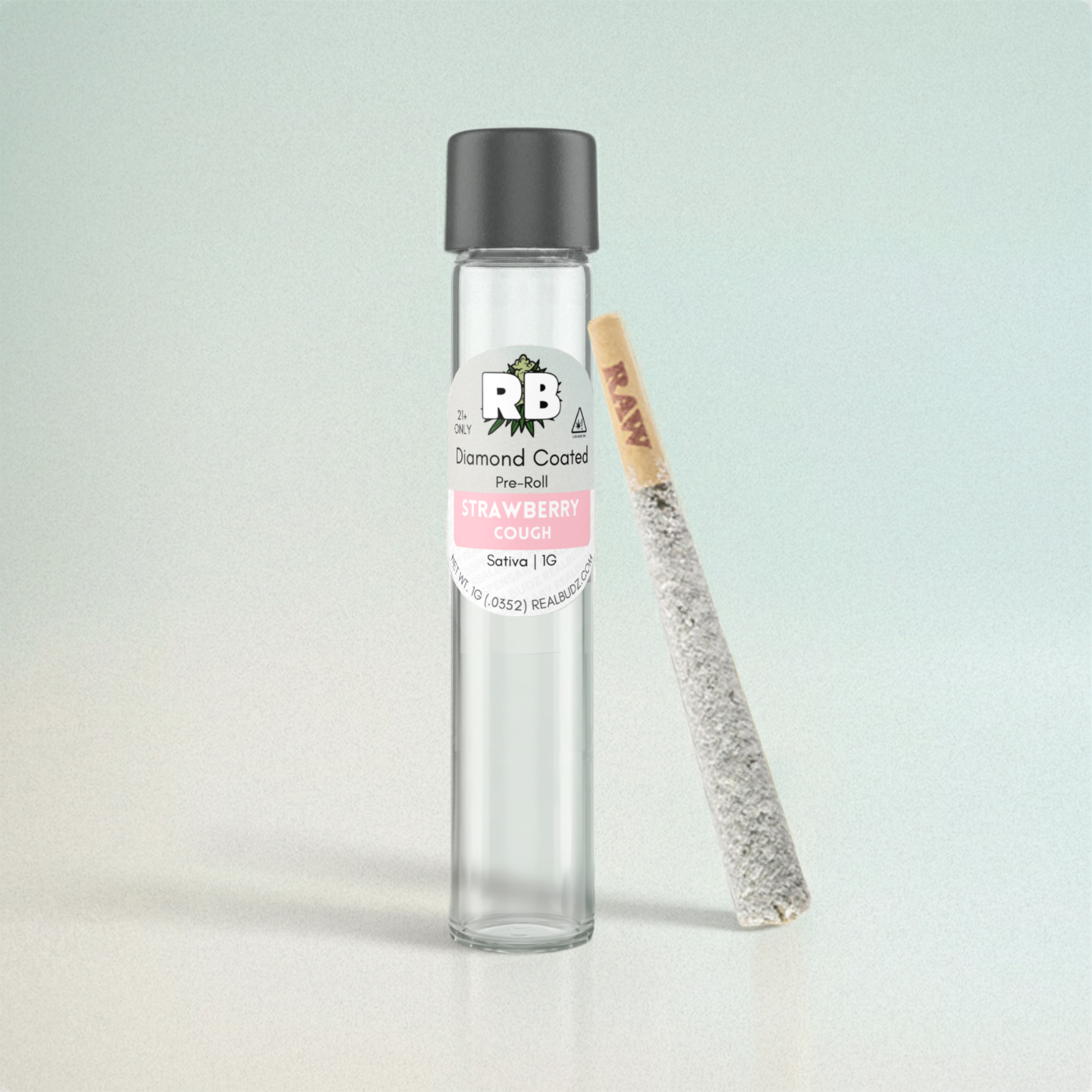 1G Diamond Pre-Roll | Strawberry Cough