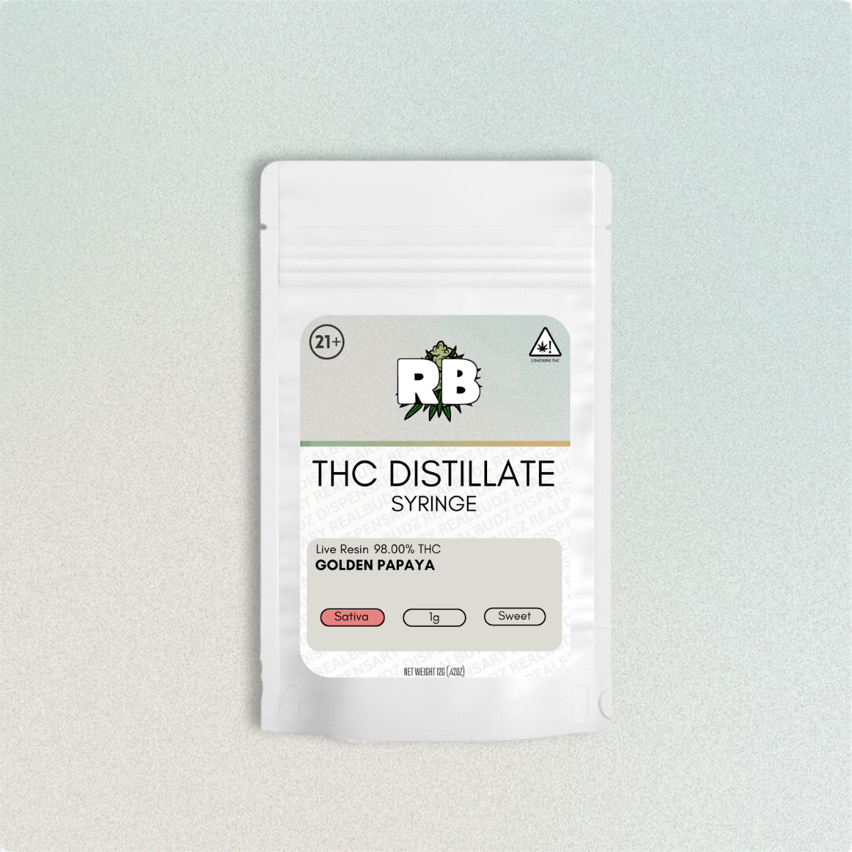 1G Golden Papaya Syringe | 98.00%
