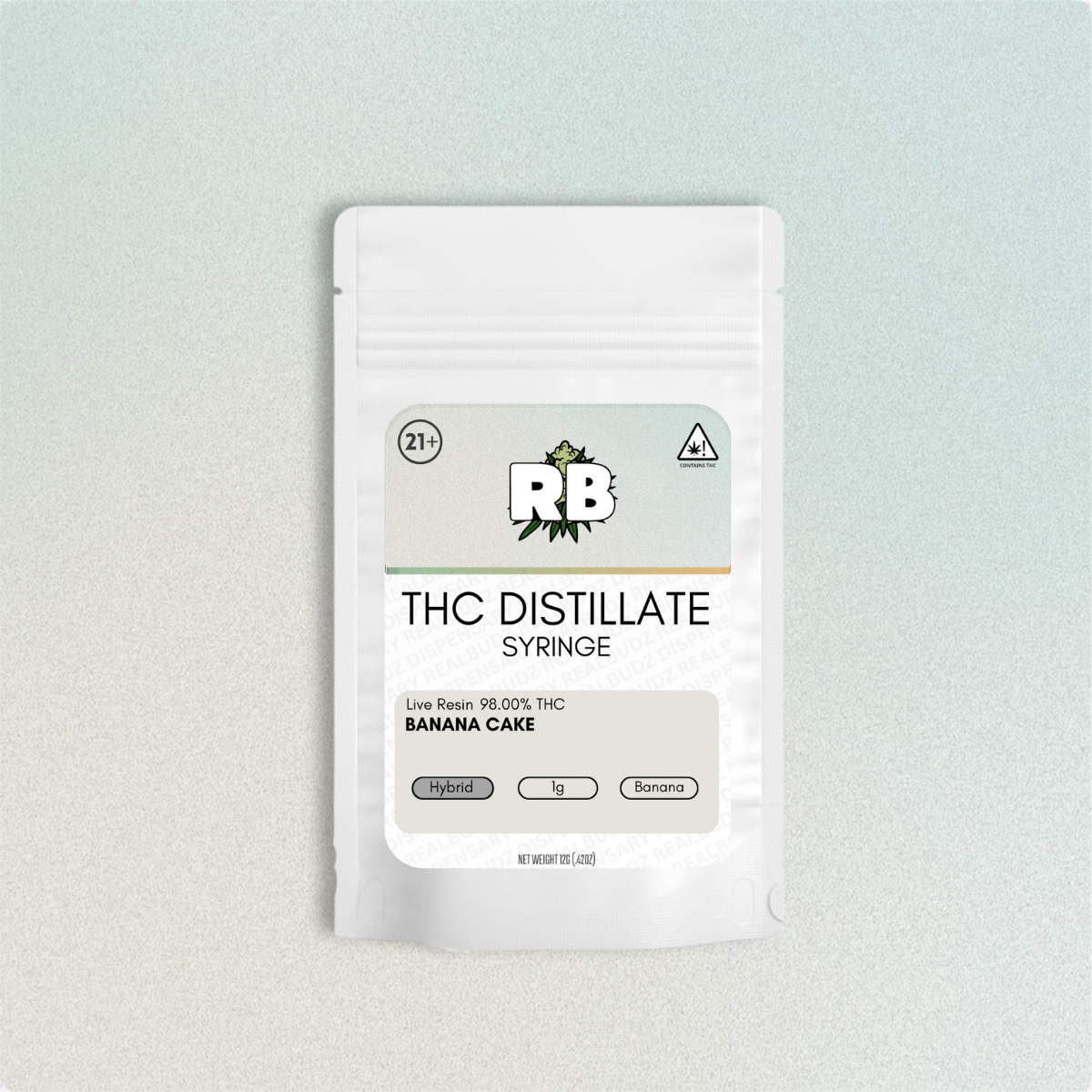 1G Banana Cake Syringe | 98.00%