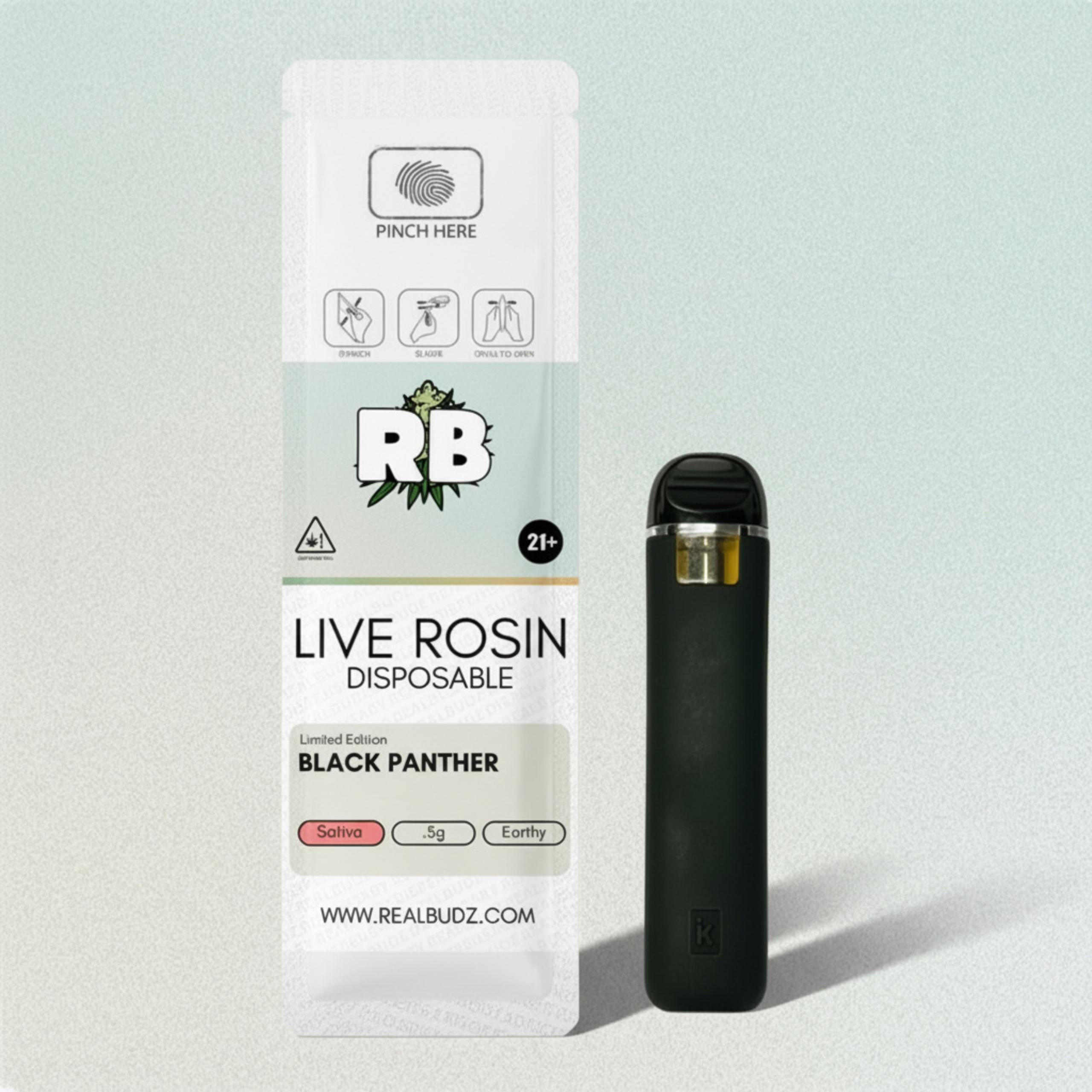 .5G Black Panther Live Rosin Disposable image 0