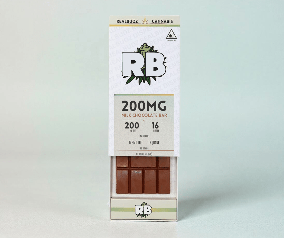200MG Milk Chocolate Bar image 0
