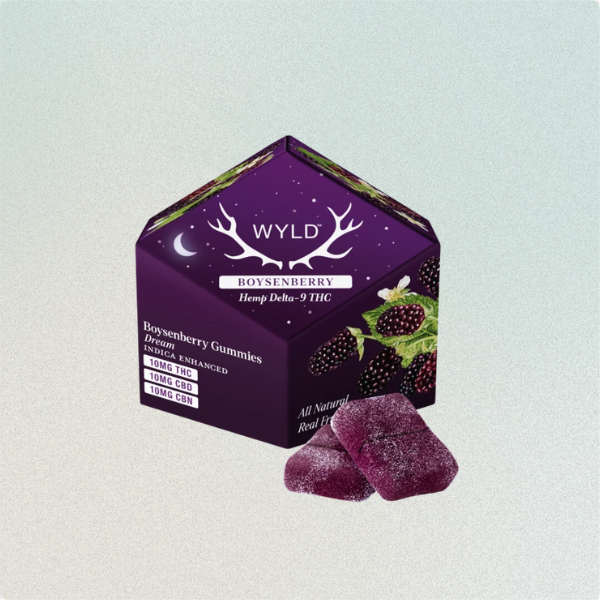 Wyld | Boysenberry Gummies 1:1:1
